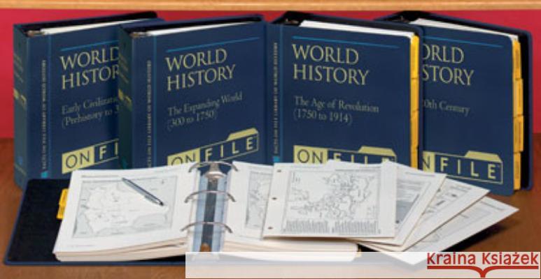 World History on File Projects 9780816039388