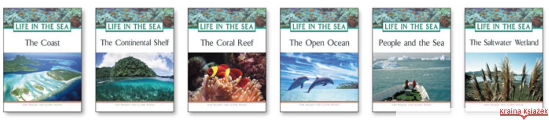 Life in the Sea Set Pam Walker Elaine Wood 9780816057009 Chelsea House Publications