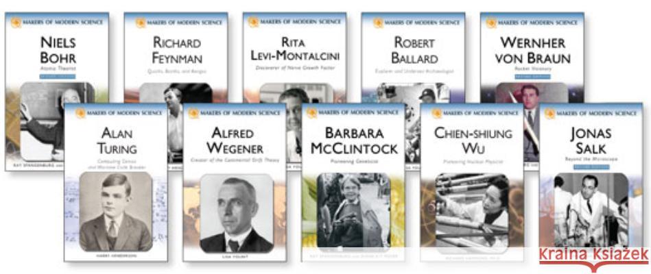 Makers of Modern Science, New Set, 10-Volumes Diane Kit Moser and Vic Ra 9780816061709