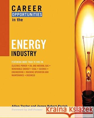 Career Opportunities in the Energy Industry T. Allan Taylor Ferguson Publishing 9780816069170