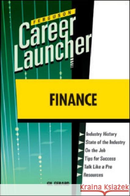 Finance Northington, Suzanne 9780816079520 Ferguson Publishing Company