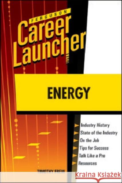 Energy TBD 9780816079575 Ferguson Publishing Company