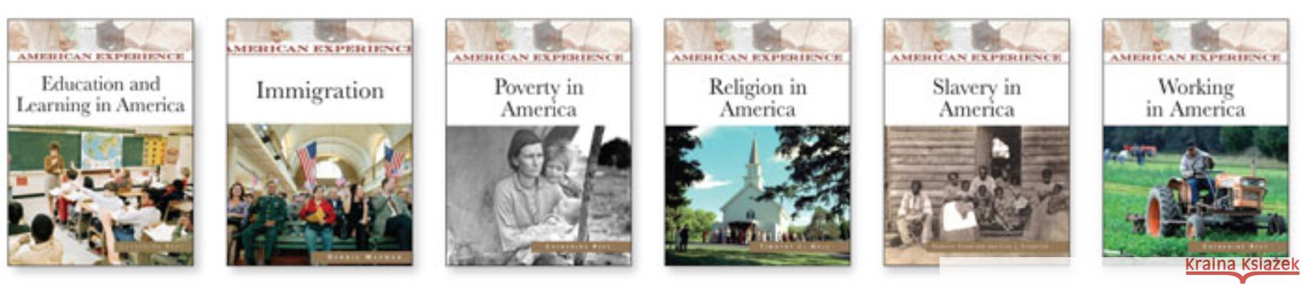 American Experience Set Various 9780816080915 Facts on File
