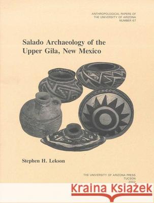 Salado Archaeology of the Upper Gila, New Mexico: Volume 67 Lekson, Stephen H. 9780816522224 University of Arizona Press