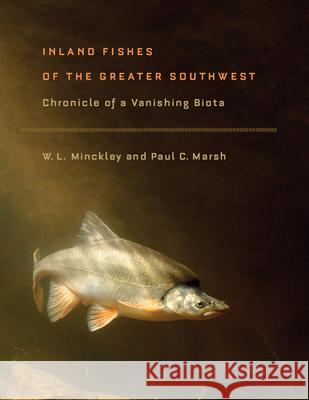 Inland Fishes of the Greater Southwest: Chronicle of a Vanishing Biota W. L. Minckley Paul C. Marsh 9780816534289 University of Arizona Press