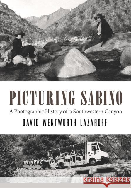 Picturing Sabino: A Photographic History of a Southwestern Canyon Lazaroff, David Wentworth 9780816547661 University of Arizona Press