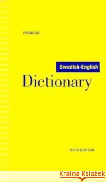 Prisma's Swedish-English Dictionary Prisma 9780816631636 University of Minnesota Press