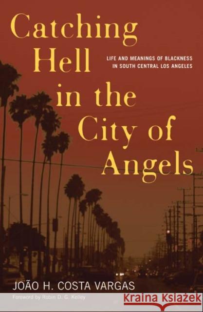 Catching Hell In The City Of Angels : Life And Meanings Of Blackness In South Central Los Angeles Joao H. Costa Vargas Robin D. G. Kelley 9780816641680 University of Minnesota Press