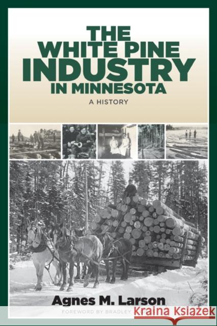 The White Pine Industry in Minnesota: A History Larson, Agnes M. 9780816651498 University of Minnesota Press