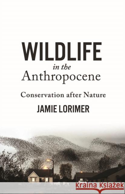 Wildlife in the Anthropocene: Conservation After Nature Lorimer, Jamie 9780816681075