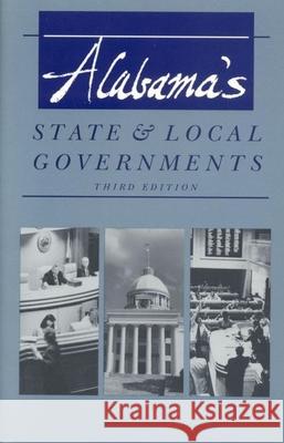 Alabama's State and Local Governments David L. Martin 9780817307387 University Alabama Press