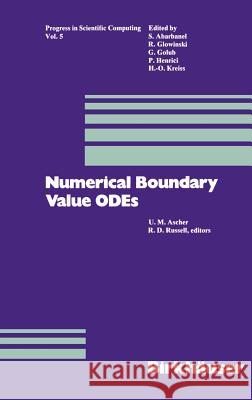 Numerical Boundary Value Odes: Proceedings of an International Workshop, Vancouver, Canada, July 10-13, 1984 Ascher 9780817633028 Springer