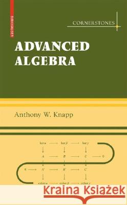 Basic Algebra and Advanced Algebra Set Anthony W. Knapp 9780817645335