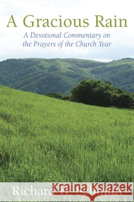 A Gracious Rain: A Devotional Comentary on the Prayers of the Church Year Schmidt Richard H 9780819223265