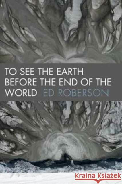 To See the Earth Before the End of the World Ed Roberson 9780819569493 Wesleyan