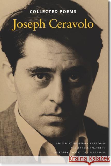 Collected Poems Joseph Ceravolo Rosemary Ceravolo Parker Smathers 9780819575265