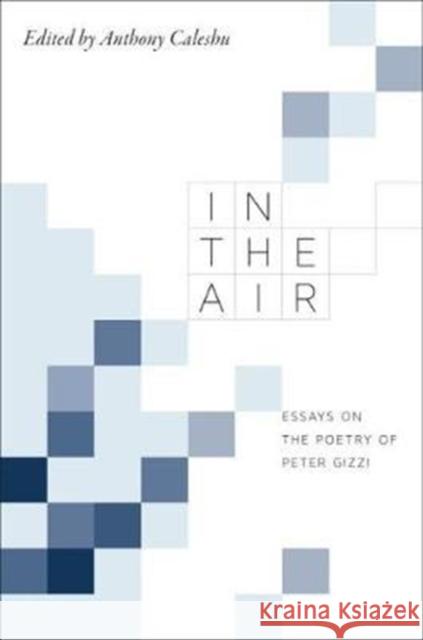 In the Air: Essays on the Poetry of Peter Gizzi Anthony Caleshu 9780819577467 Wesleyan