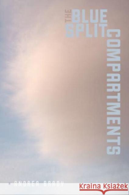 The Blue Split Compartments Andrea Brady 9780819580429 Wesleyan University Press