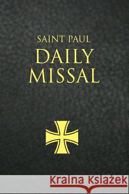 St Paul Daily Missal Black Daughters of St Paul 9780819872210 Pauline Books & Media