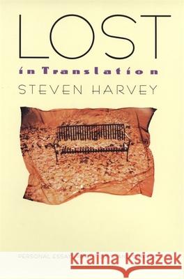 Lost in Translation Steven Harvey 9780820318905 University of Georgia Press