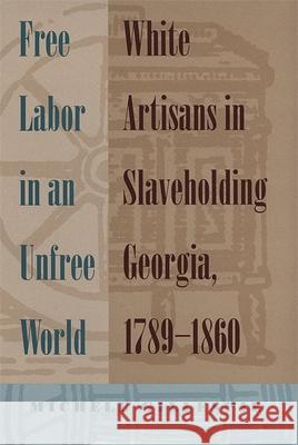 Free Labor in an Unfree World: White Artisans in Slaveholding Georgia, 1789-1860 Gillespie, Michele 9780820326702 University of Georgia Press
