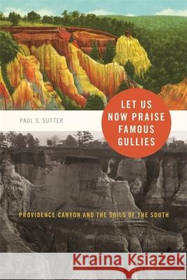 Let Us Now Praise Famous Gullies: Providence Canyon and the Soils of the South James Giesen Paul Sutter 9780820353821
