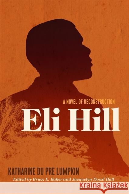 Eli Hill: A Novel of Reconstruction Katharine Du Pre Lumpkin Bruce Baker Jacquelyn Dowd Hall 9780820356938