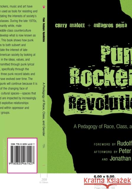 Punk Rockers' Revolution: A Pedagogy of Race, Class, and Gender Kincheloe, Joe L. 9780820461427