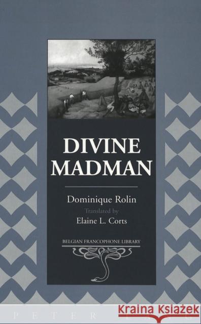 Divine Madman: Reflections on Interpretation and Practice Flanell Friedman, Donald 9780820471044