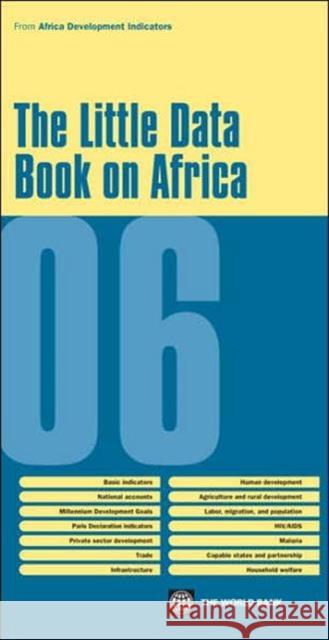 The Little Data Book on Africa 2006 World Bank 9780821367049 World Bank Publications