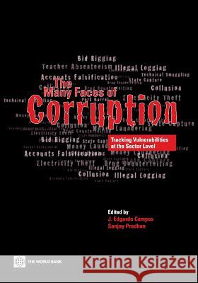 The Many Faces of Corruption Campos, J. Edgardo 9780821367254 World Bank Publications