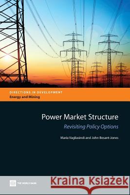 Power Market Structure: Revisiting Policy Options Vagliasindi, Maria 9780821395561