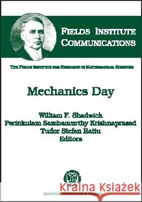 Mechanics Day  9780821802618 American Mathematical Society