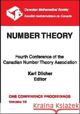 Number Theory  9780821803127 American Mathematical Society