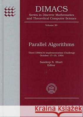 Parallel Algorithms  9780821804476 American Mathematical Society
