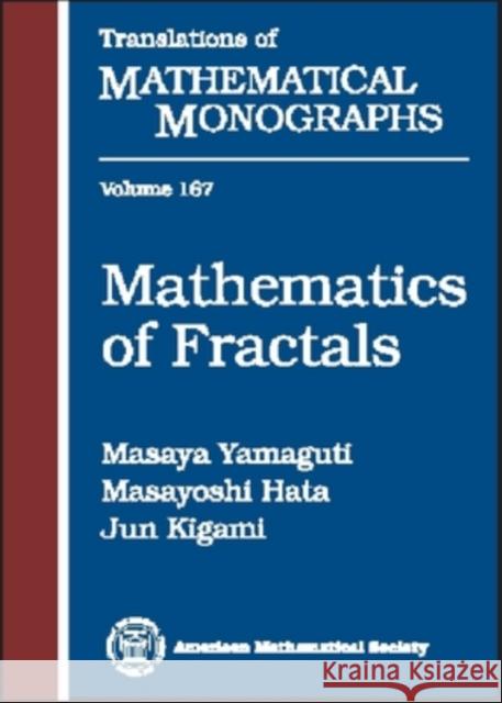 Mathematics of Fractals Masaya Yamaguti Etc. 9780821805374