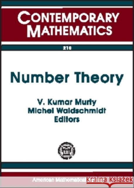 Number Theory  9780821806067 American Mathematical Society