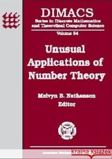 Unusual Applications of Number Theory  9780821827031 AMERICAN MATHEMATICAL SOCIETY