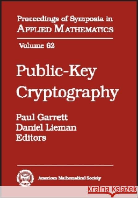 Public-Key Cryptography  9780821833650 AMERICAN MATHEMATICAL SOCIETY