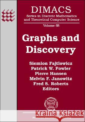 Graphs and Discovery  9780821837610 AMERICAN MATHEMATICAL SOCIETY