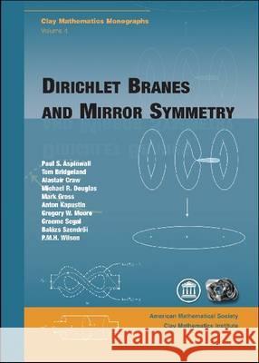 Dirichlet Branes and Mirror Symmetry Paul S Aspinwall 9780821838488 0