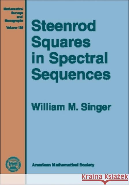 Steenrod Squares in Spectral Sequences  9780821841419 American Mathematical Society