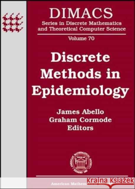 Discrete Methods in Epidemiology  9780821843796 American Mathematical Society