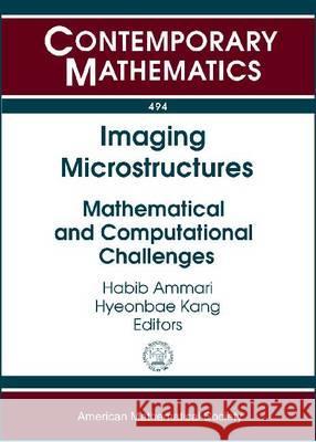 Imaging Microstructures : Mathematical and Computational Challenges  9780821847459 American Mathematical Society