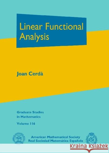 Linear Functional Analysis  9780821851159 