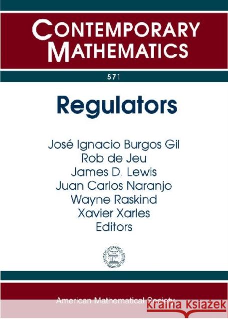 Regulators    9780821853221 American Mathematical Society