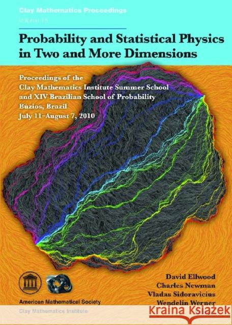 Probability and Statistical Physics in Two and More Dimensions David Ellwood Charles Newman Vladas Sidoravicius 9780821868638
