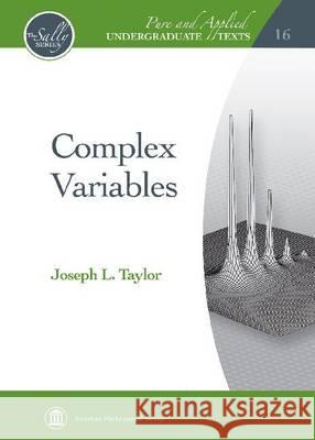 Complex Variables Joseph L Taylor 9780821869017