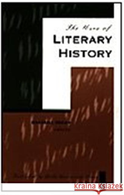 The Uses of Literary History Brown, Marshall 9780822317043 Duke University Press