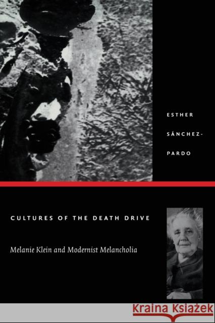 Cultures of the Death Drive: Melanie Klein and Modernist Melancholia Sánchez-Pardo, Esther 9780822330455 Duke University Press